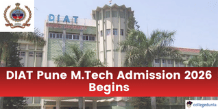 DIAT Pune M.Tech Admission 2026 Begins; Apply by May 15 @diat.ac.in